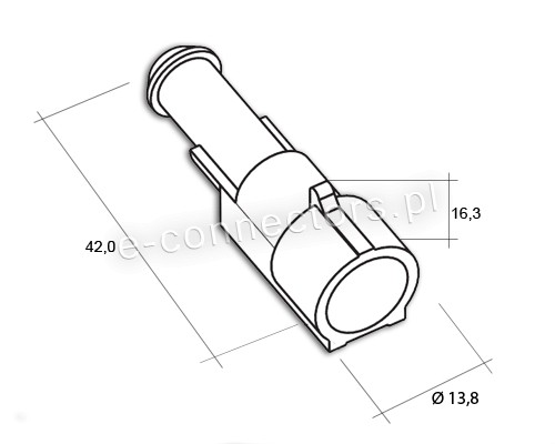 Złącze hermetyczne Superseal 1,5