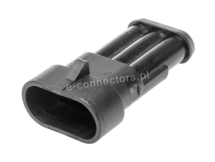 Gniazdo hermetyczne 3-pinowe Superseal 1,5