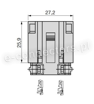 Gniazdo bezpiecznika płaskiego z uchwytem techniczne 2.jpg