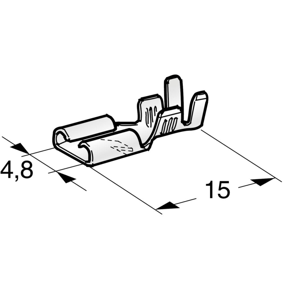 Konektory 4,8