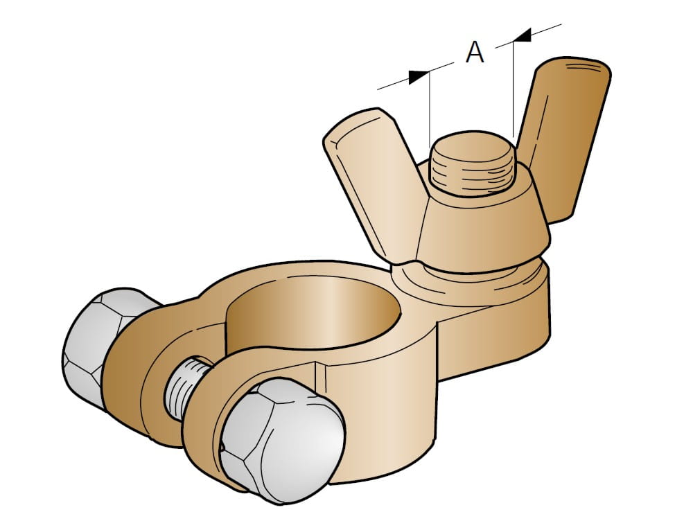 Klema akumulatora 